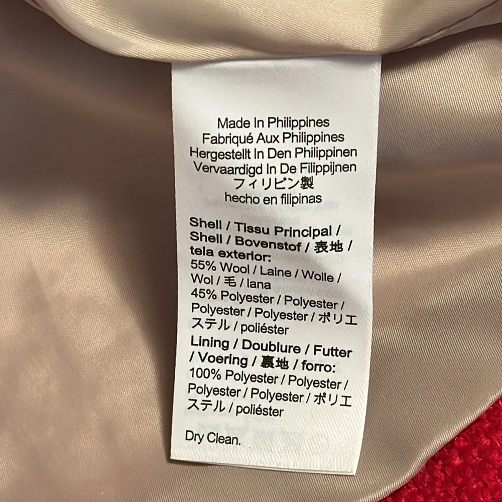J.Crew V-neck lady jacket in maritime tweed BV211